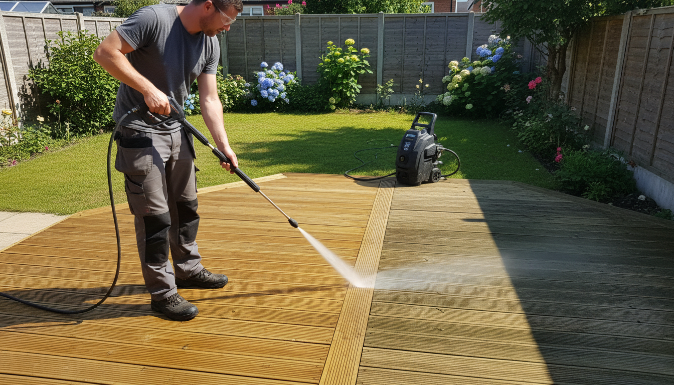Decking Cleaning: The Complete Guide to Restoring Your Outdoor Space (and Your Exterior Walls Too)