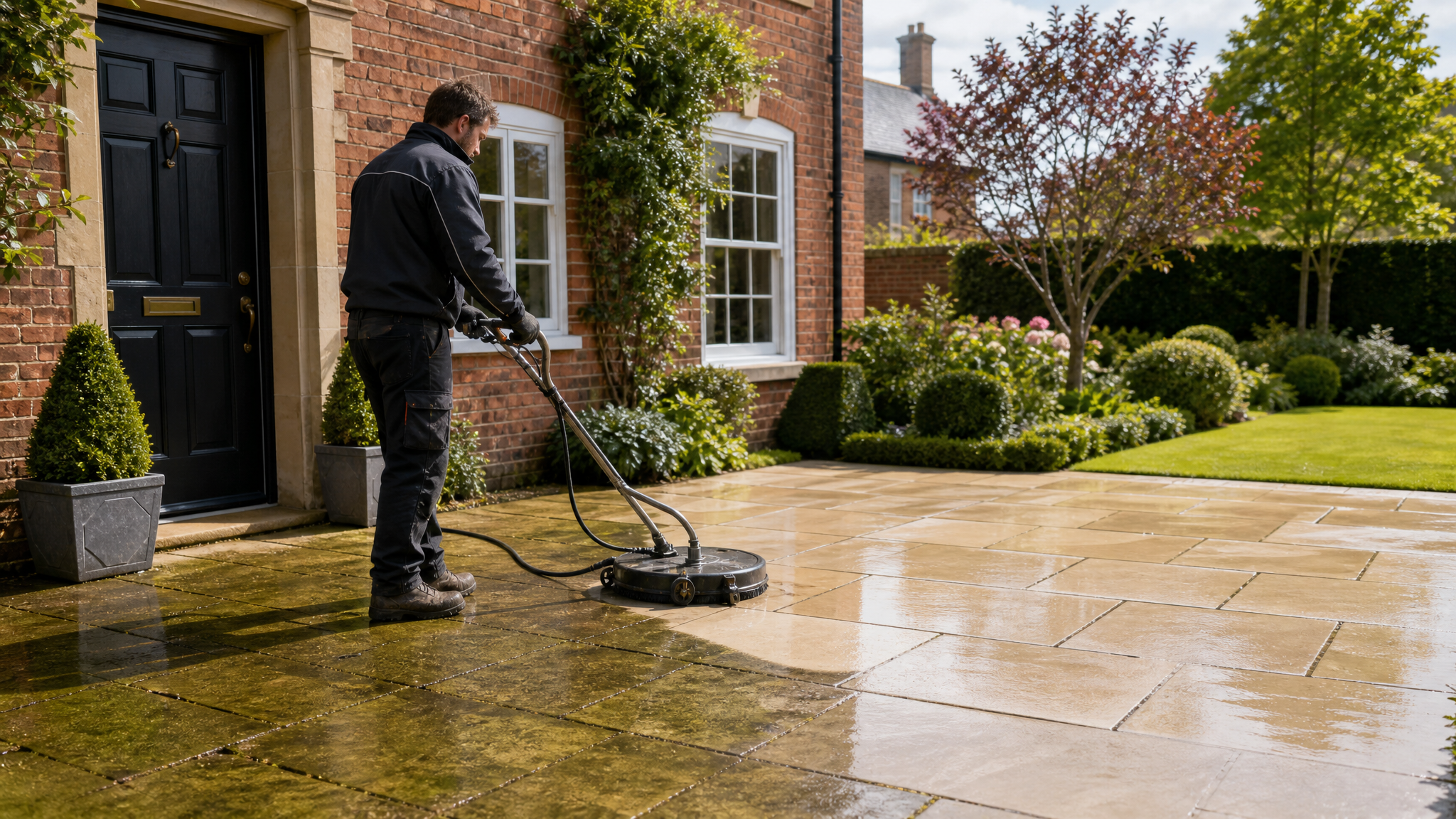 Why Professional Patio Cleaning Matters When Selling Your Home in Bolton